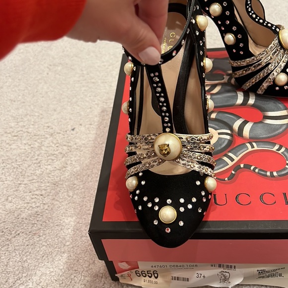 2016 Gucci Rad Lux platform Mary Janes - Picture 6 of 16